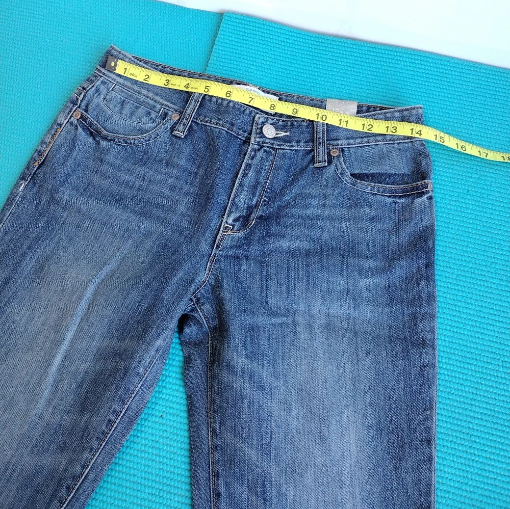NWT Old Navy Junior Girlfriend Classic Rise Flare Jeans - Adj Waist - 12 Plus